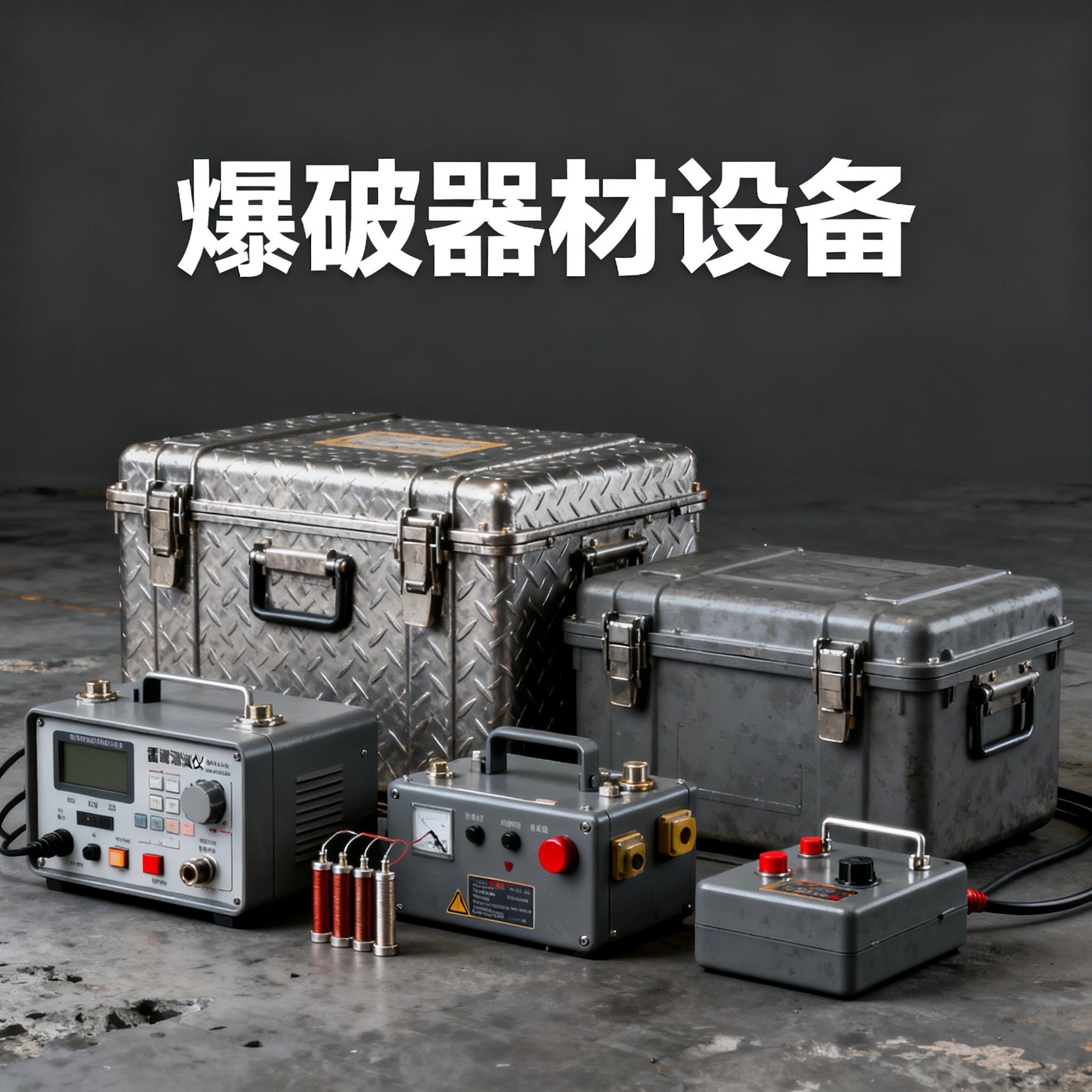 响水镇爆破工程师的“兵器库”：常用器材一册通